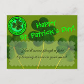 Happy St. Patrick's Day Groetwensen Briefkaart (Voorkant)