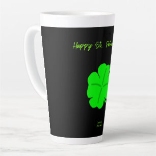 Happy St. Patrick's Day Grote Latte Mok