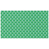 "Happy St. Patrick's Day" handgeschreven Shamrocks Tafelkleed (Voorkant (Horizontaal))