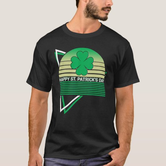 Happy St. Patrick's Day Happy St. Patrick's Day Ir T-shirt (Voorkant)