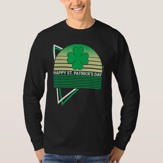 Happy St. Patrick's Day Happy St. Patrick's Day Ir T-shirt (Voorkant)