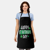 Happy St Patrick's Day Heart Patricks Day Paddy Schort (Gedragen)