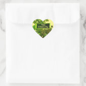 Happy St.Patrick's Day Heart Sticker (Tas)