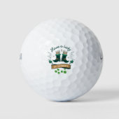 Happy St. Patrick's Day heeft een gelukkige dag Golfballen (Voorkant)