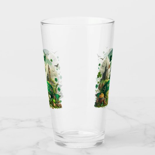 Happy St Patricks Day Ierland Glas (Links)