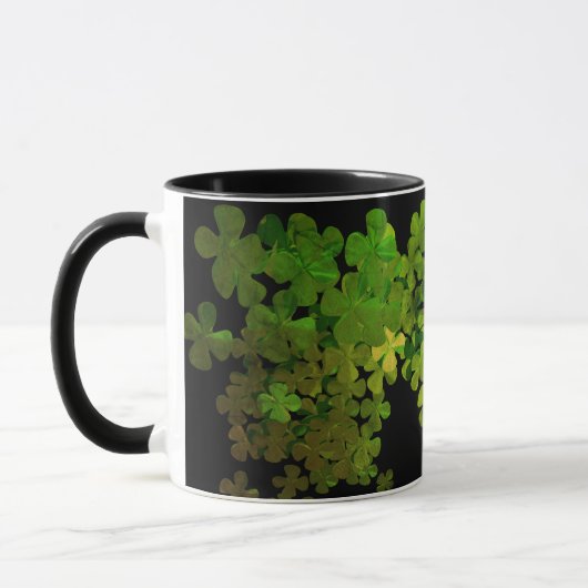 Happy St.Patrick's Day, ierse shamrocks Mok (Links)