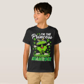 Happy St Patrick's Day I'm The Princess Shamrock I T-shirt (Voorkant volledig)