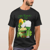 Happy St Patrick's Day Irish Drinking Team T-shirt (Voorkant)