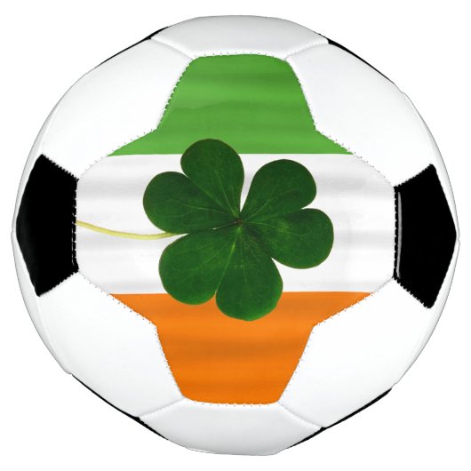 Happy St. Patrick's Day Irish Flag Shamrock Ball Voetbal (Gedraaid)