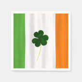 Happy St. Patrick's Day Irish Flag Shamrock Paddy Servetten (Voorkant)