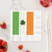 Happy St. Patrick's Day Irish Flag Shamrock Paddy Servetten (Insitu)