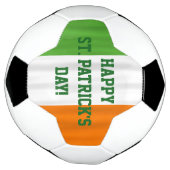 Happy St. Patrick's Day Irish Flag Voetbal (Gedraaid)