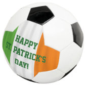 Happy St. Patrick's Day Irish Flag Voetbal (Drie kwart)