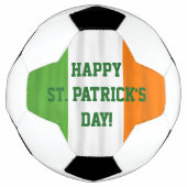 Happy St. Patrick's Day Irish Flag Voetbal (Voorkant)