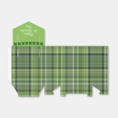 Happy St Patrick's Day Irish Green Pattern Bedankdoosjes (Uitgevouwen)