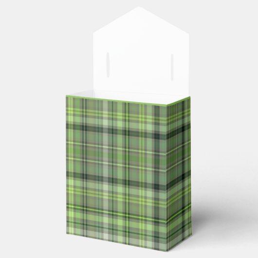 Happy St Patrick's Day Irish Green Pattern Bedankdoosjes (Geopend)