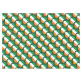 Happy St. Patrick's Day Irish Hearts Flag Pattern Tafelkleed (Voorkant (Horizontaal))