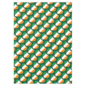 Happy St. Patrick's Day Irish Hearts Flag Pattern Tafelkleed (Voorkant)