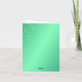 Happy St Patricks Day Irish Poem Kaart (Achterkant)