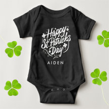 Happy St Patricks Day Irish Shamrock Personalized
