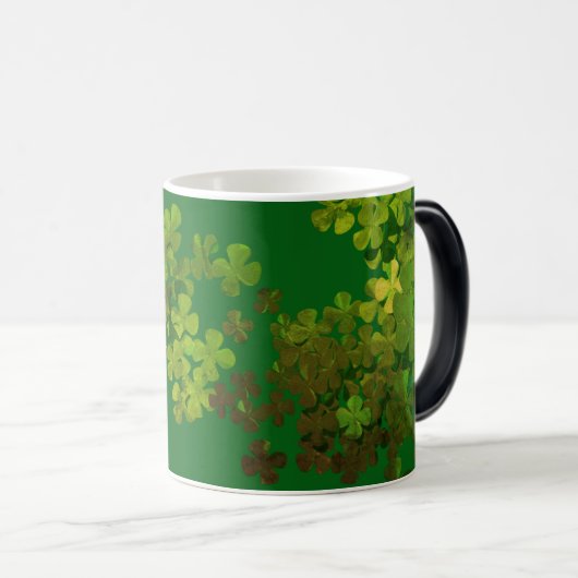 Happy St.Patrick's Day, irish shamrocks Mok (Voorkant rechts)