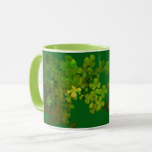 Happy St.Patrick's Day, irish shamrocks Mok (Voorkant links)