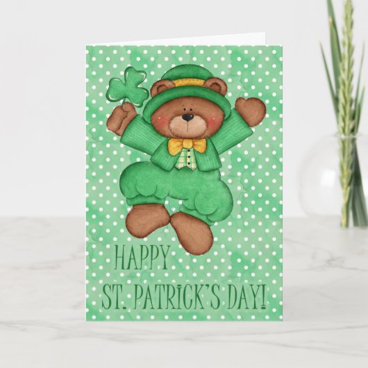 Happy St. Patrick's Day Kaart (Voorkant)