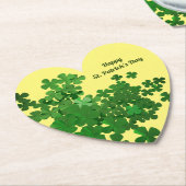 Happy St. Patrick's Day Kartonnen Onderzetters (Gekanteld)