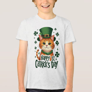 Happy St. Patrick's Day - Kat van St. Patrick's Da Tri-Blend Shirt