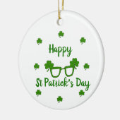 Happy St Patrick's Day Keramisch Ornament (Links)
