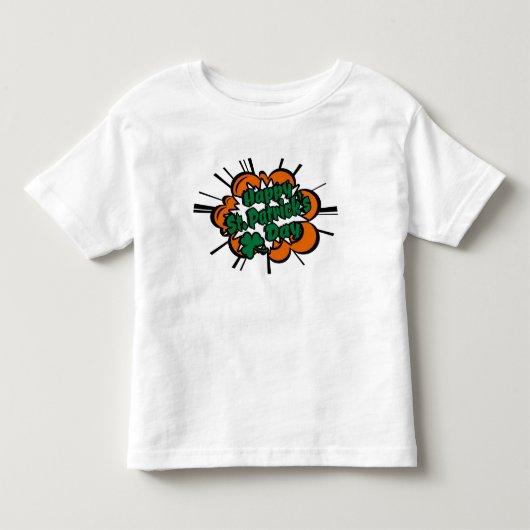 Happy St. Patrick's Day Kinder Shirts (Voorkant)