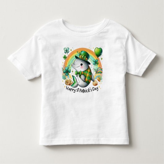 Happy St. Patrick's Day Kinder Shirts (Voorkant)