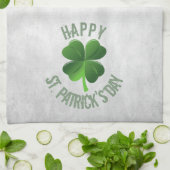 Happy St. Patrick's Day Kitchen Towel Theedoek (Gevouwen)
