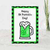 Happy St Patrick's Day, klaar voor Stumble Kaart (Voorkant)