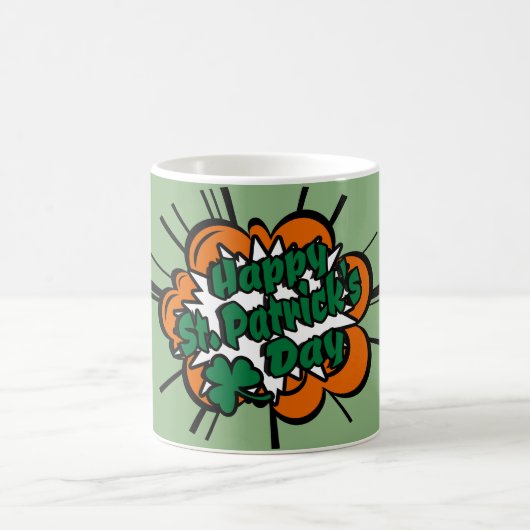 Happy St. Patrick's Day Koffiemok (Center)