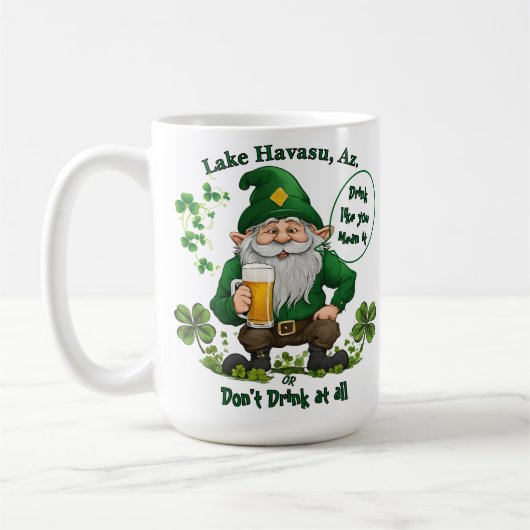 Happy St. Patrick's Day Koffiemok (Links)