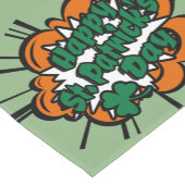 Happy St. Patrick's Day Korte Tafelloper (Hoek)