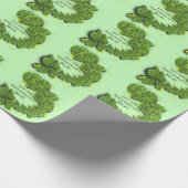 Happy St. Patrick's Day, laat de Shenanigans begin Cadeaupapier (Hoek)