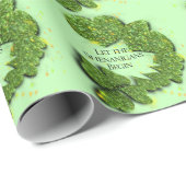 Happy St. Patrick's Day, laat de Shenanigans begin Cadeaupapier (Rol Hoek)