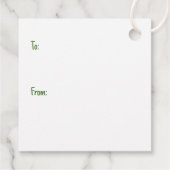 Happy St. Patrick's Day Labrador Retriever Dog Bedankjes Labels (Achterkant)