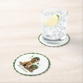 Happy St. Patrick's Day Labrador Retriever Dog Kartonnen Onderzetters (Insitu)