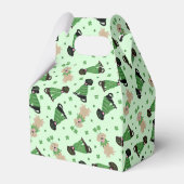 Happy St Patricks Day Labrador Retriever Honden Bedankdoosjes (Achterkant)