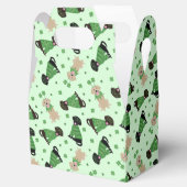 Happy St Patricks Day Labrador Retriever Honden Bedankdoosjes (Geopend)