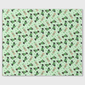 Happy St Patricks Day Labrador Retriever Honden Cadeaupapier (Vlak)