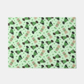Happy St Patricks Day Labrador Retriever Honden Deurmat (Voorkant)