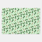 Happy St Patricks Day Labrador Retriever Honden Inpakpapier Vel (Voorkant 3)