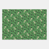 Happy St Patricks Day Labrador Retriever Honden Inpakpapier Vel (Voorkant 2)