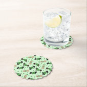 Happy St Patricks Day Labrador Retriever Honden Kartonnen Onderzetters (Insitu)