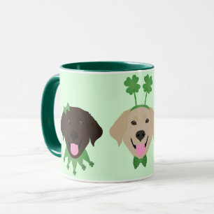Happy St Patricks Day Labrador Retriever Honden Mok