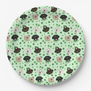 Happy St Patricks Day Labrador Retriever Honden Papieren Bordje